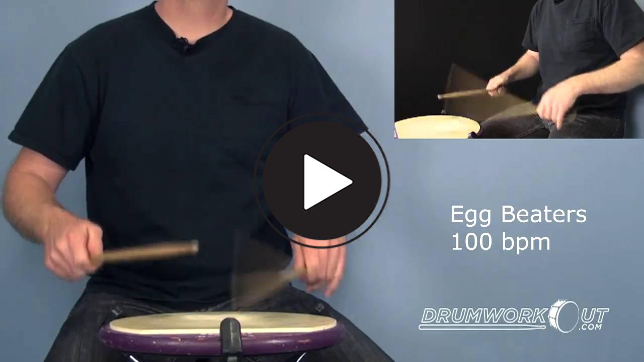 Egg Beaters DrumWorkout
